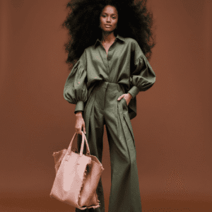 Olive Royale Palazzo set